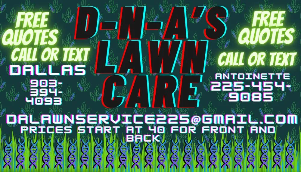 Reliable yard cleanup service experts serving Denham Springs, LA - DNA’s Lawn Care