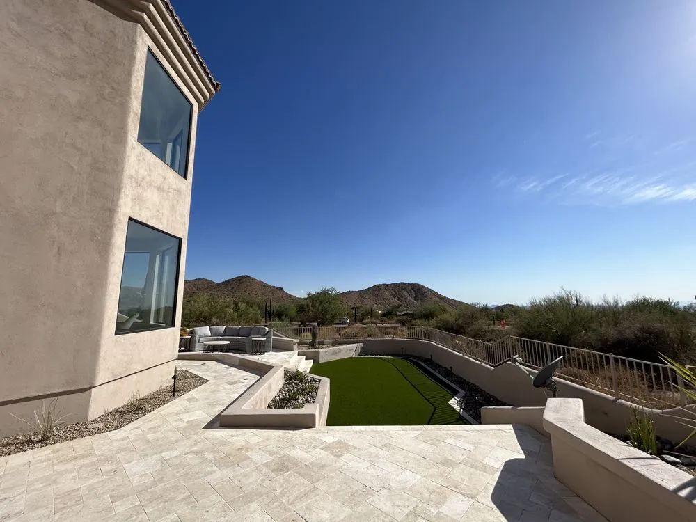 Custom yard maintenance in Phoenix, AZ by DND Landscapes