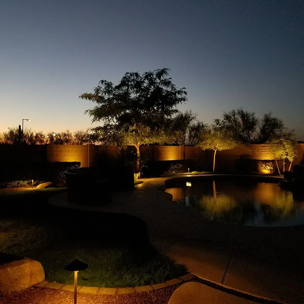 Custom landscape design in Phoenix, AZ by DND Landscapes