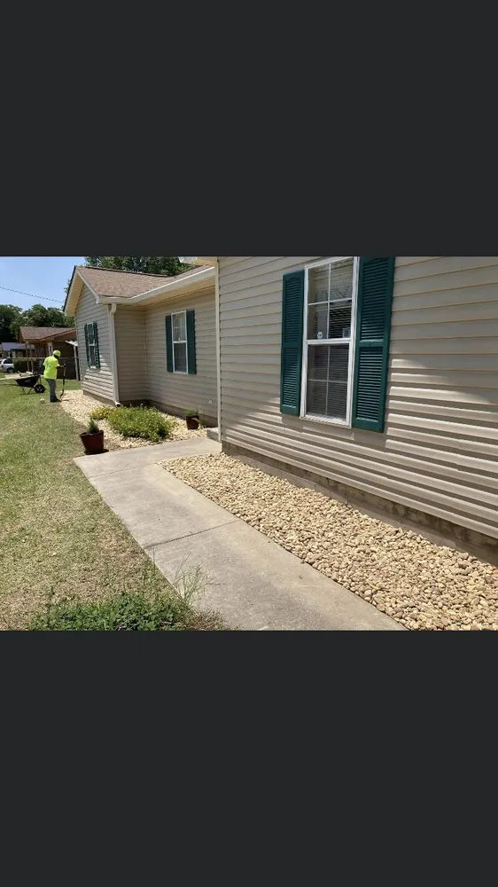 Affordable landscape installation in Perry, GA by DnT Pressure Washing & Lawncare