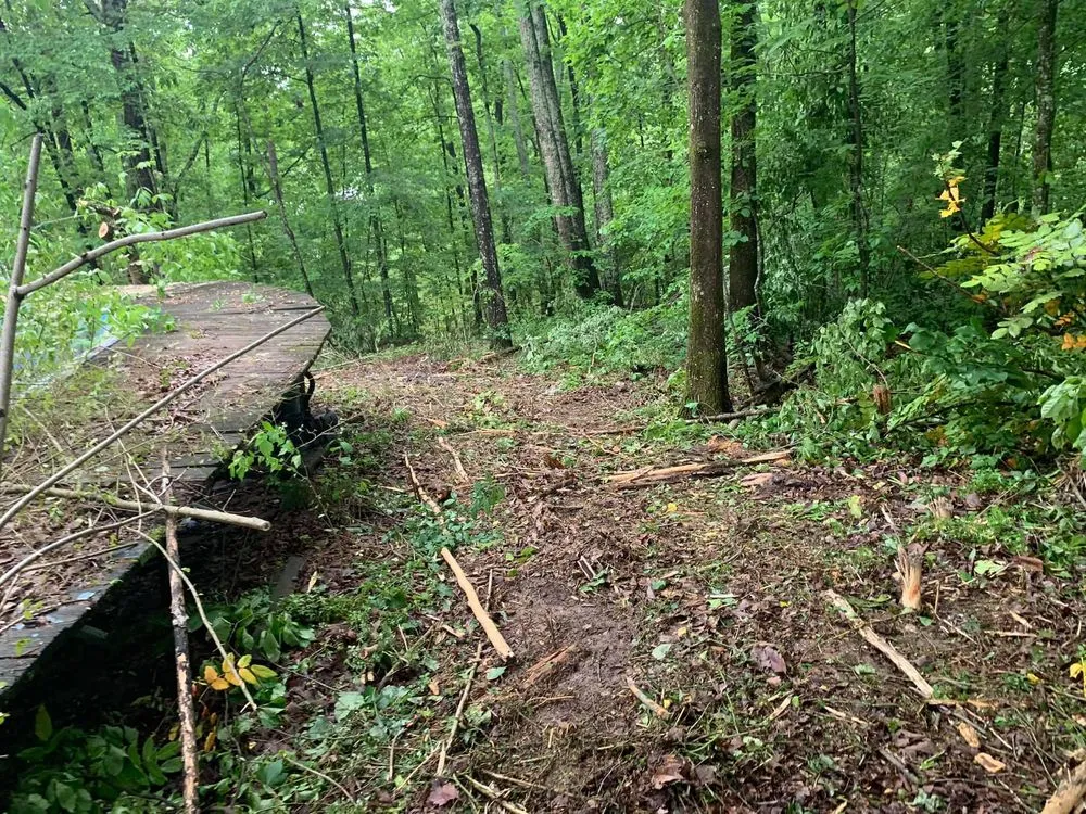 Reliable yard cleanup service with custom design in Chattanooga, TN by Do It All Landscaping