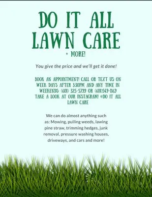 Do it all Lawn Care and More Logo