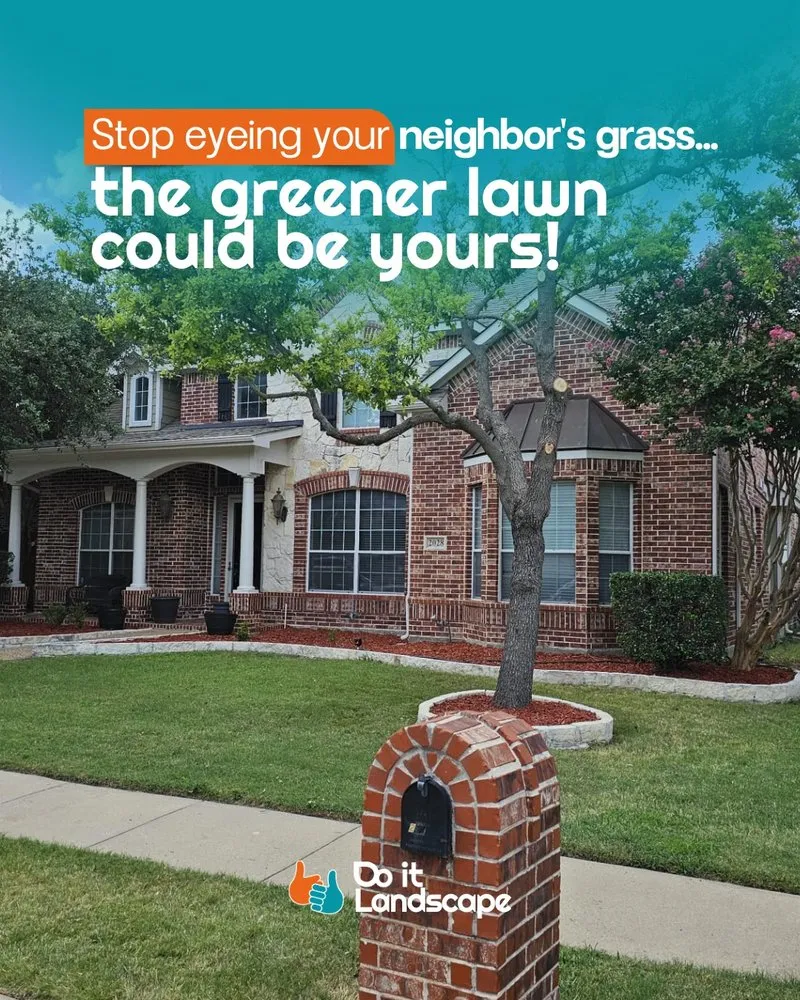 Affordable yard maintenance in Dallas, TX by Do It Landscapes
