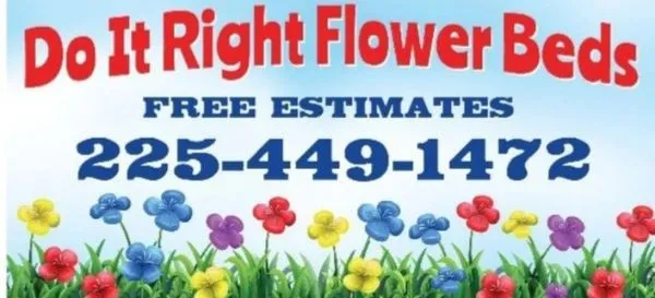 Do It Right Flower Beds Logo