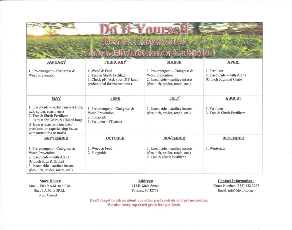 Reliable outdoor landscaping in Tavares, FL by Do It Yourself Pest and Lawn Care