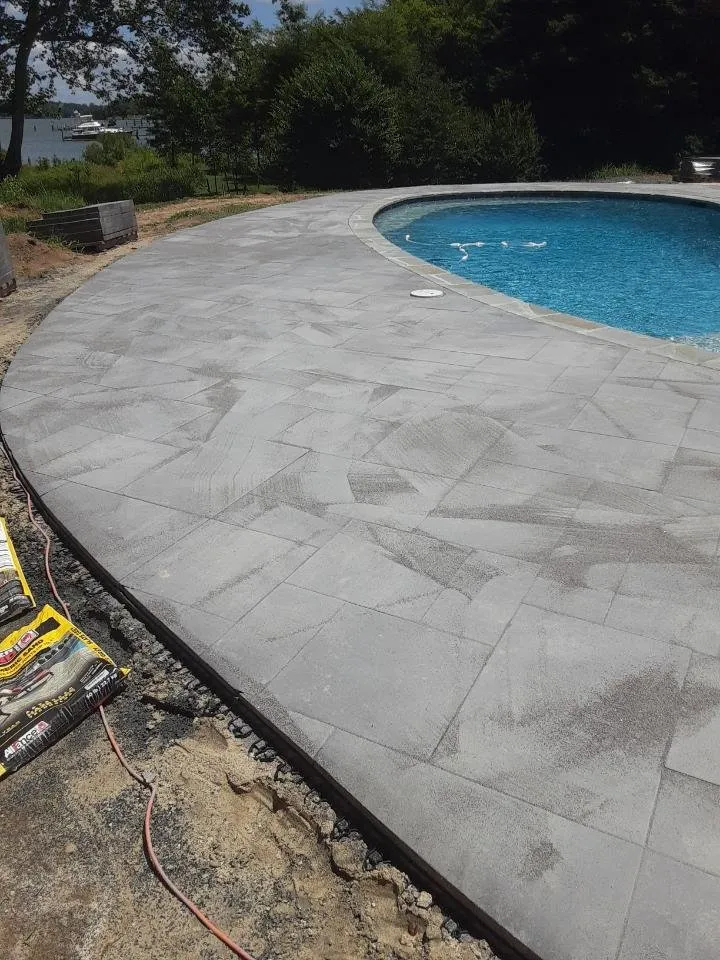 Local outdoor landscaping with custom design in Saint Michaels, MD by Dobson Lawn & Landscape