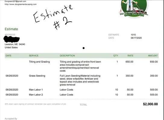 Doc Green Landscaping Logo