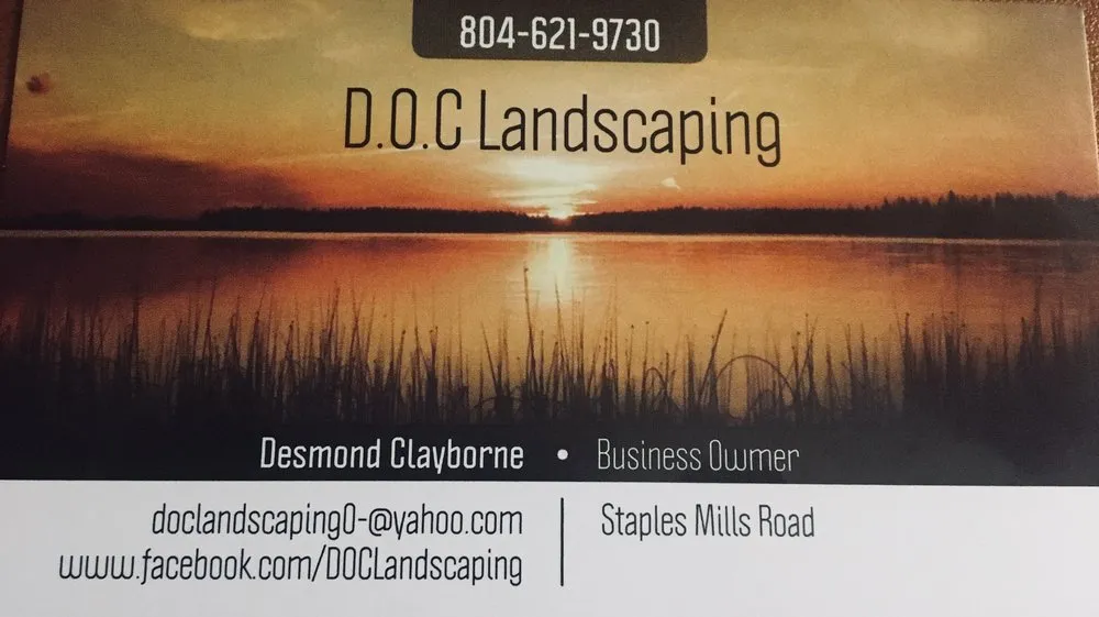 Professional outdoor landscaping for homes across Richmond, VA - DOC Landscaping