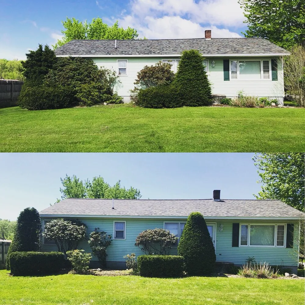 Reliable lawn mowing service with custom design in Amsterdam, NY by Dockstader Landscaping