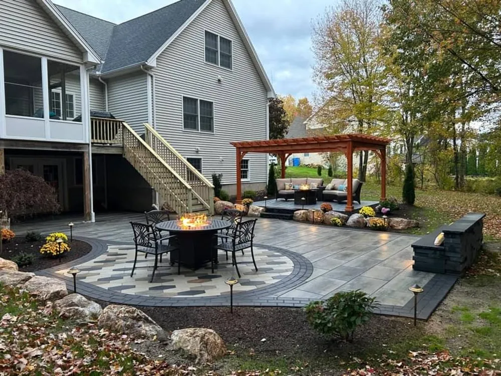 Professional yard cleanup service for year-round maintenance in Central Islip, NY by Doctor Green Landscaping