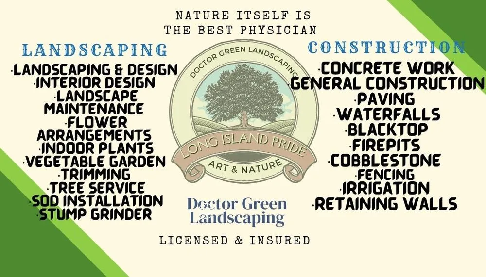 Custom garden landscaping for beautiful yards across Central Islip, NY - Doctor Green Landscaping