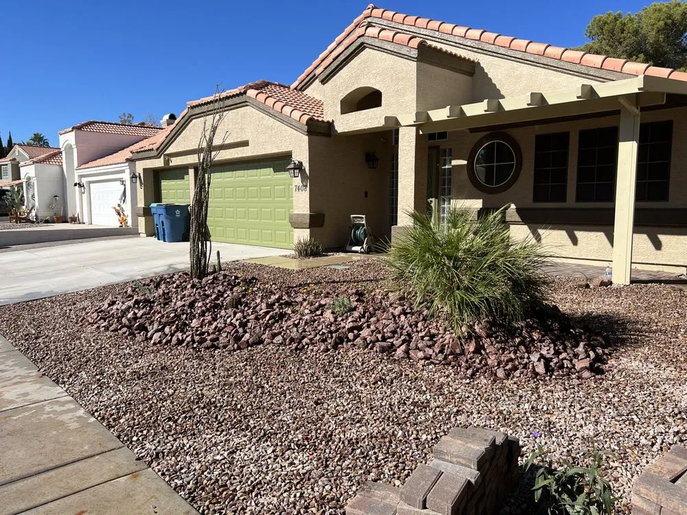 Local landscaping services with custom design in Las Vegas, NV by Doctor Lawn Care