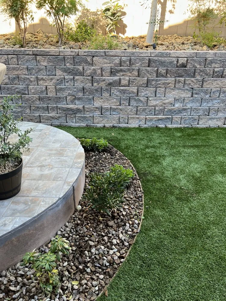 Local outdoor landscaping for residential properties in Las Vegas, NV by Doctor Lawn Care