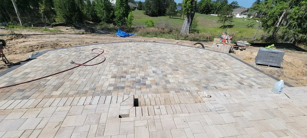 Expert residential landscaping in Brooksville, FL - Dodges Pavers Concrete N More