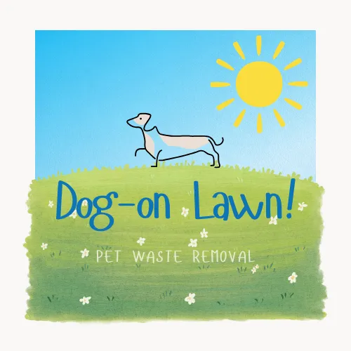 Top-rated landscaping services experts serving McCordsville, IN - Dog on Lawn