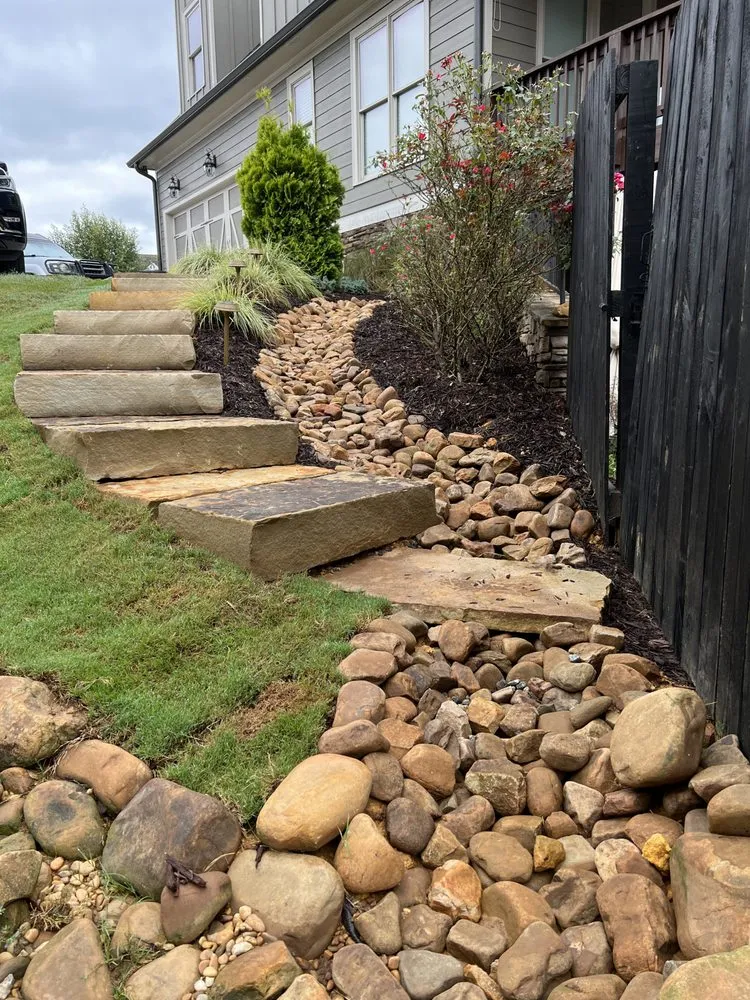 Trusted landscape design for residential properties in Dallas, GA by Dogwood Landscaping, Pools and Patios