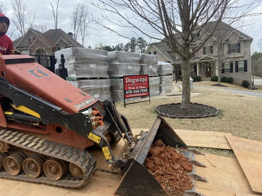 Trusted yard cleanup service in Dallas, GA by Dogwood Landscaping, Pools and Patios