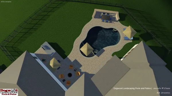 Dogwood Landscaping, Pools and Patios Logo