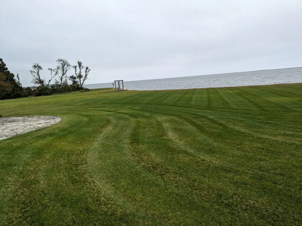 Professional lawn mowing service for outdoor upgrades in Delmar, MD by Doin' Moore Lawn Care