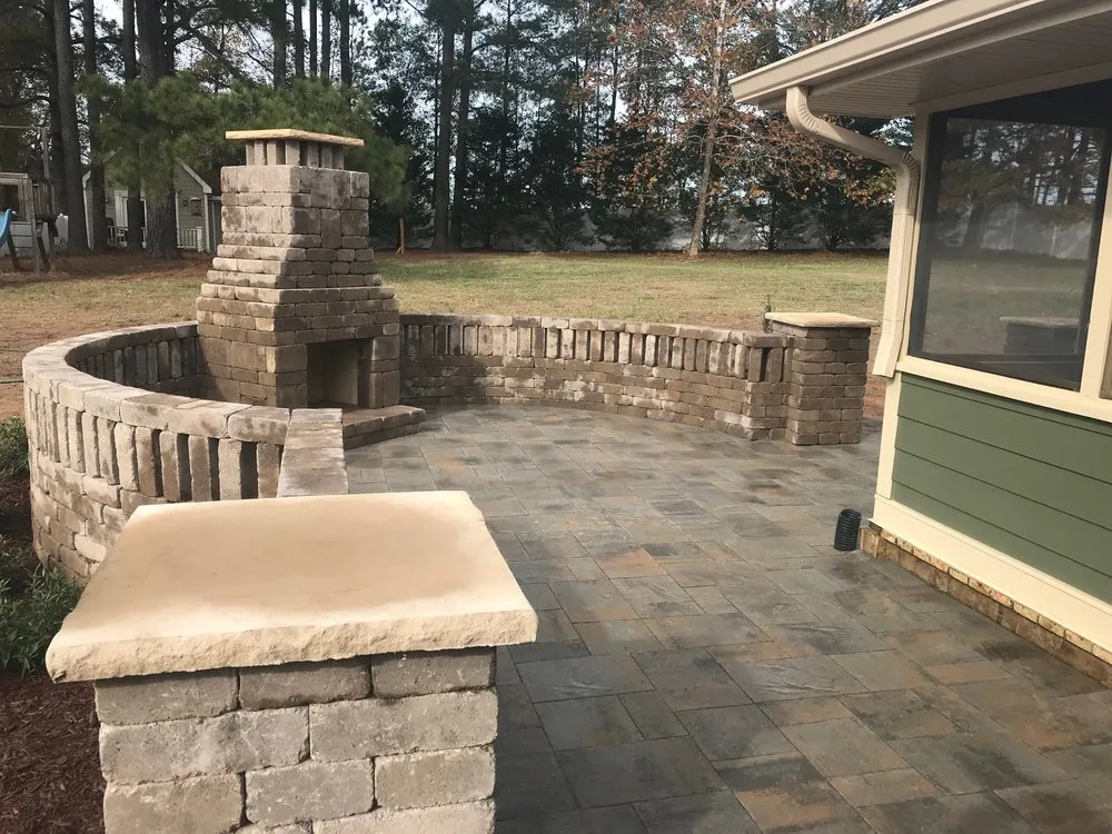 Professional residential landscaping for residential properties in Garner, NC by Doin Work
