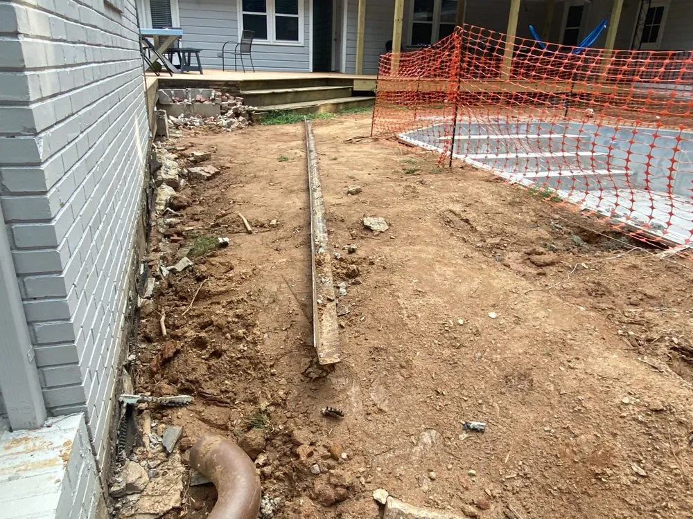 Professional garden landscaping in Raleigh, NC by Dolley Tree Service And Landscaping Co.