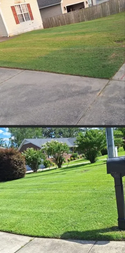 Professional residential landscaping in Fuquay-Varina, NC by Dolo Lawn Care