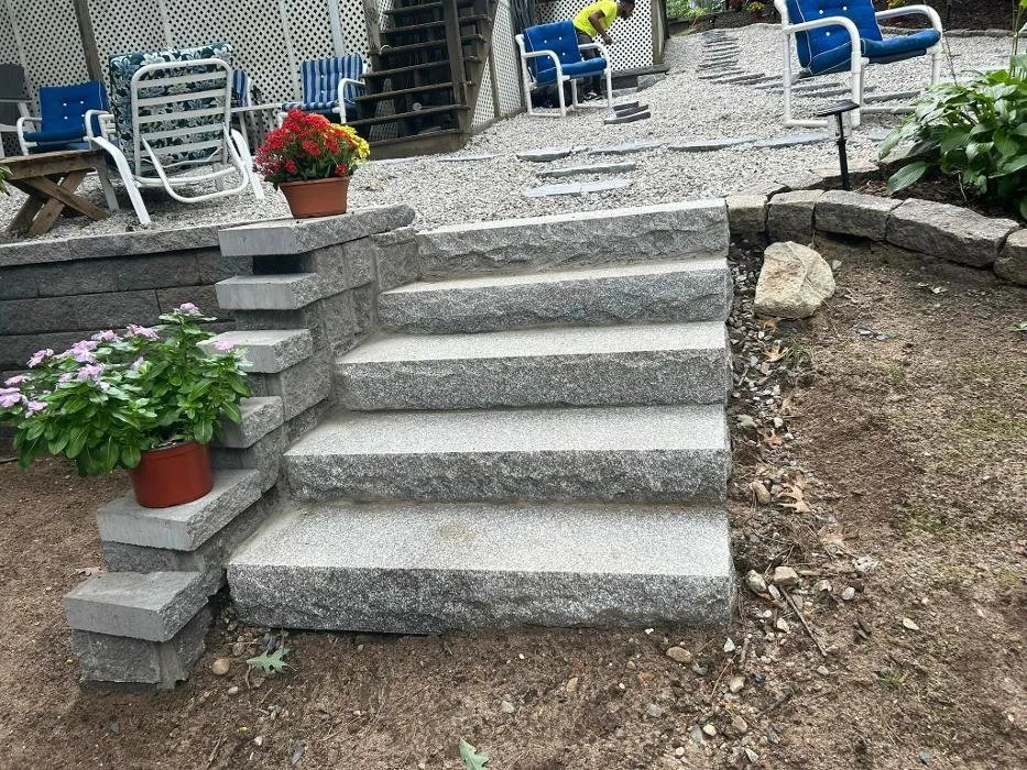 Custom outdoor landscaping in Wareham, MA - Dom & Son's Landscape Construction