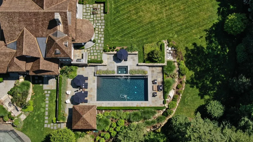 Reliable garden landscaping for residential properties in New Rochelle, NY by Domenick Bulfamante and Sons