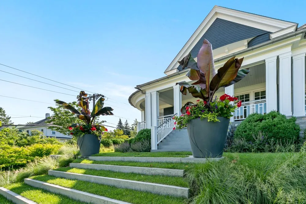 Local garden landscaping for residential properties across New Rochelle, NY - Domenick Bulfamante and Sons