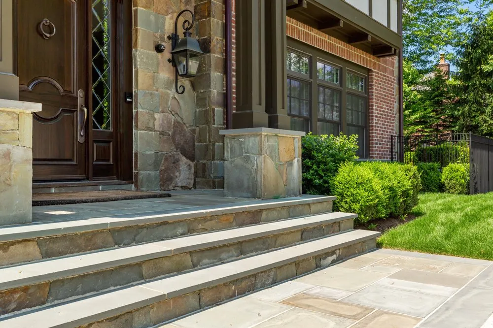 Expert landscape installation in New Rochelle, NY by Domenick Bulfamante and Sons