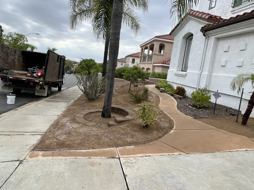 Custom lawn care service for year-round maintenance across Escondido, CA - Domingo Landscaping