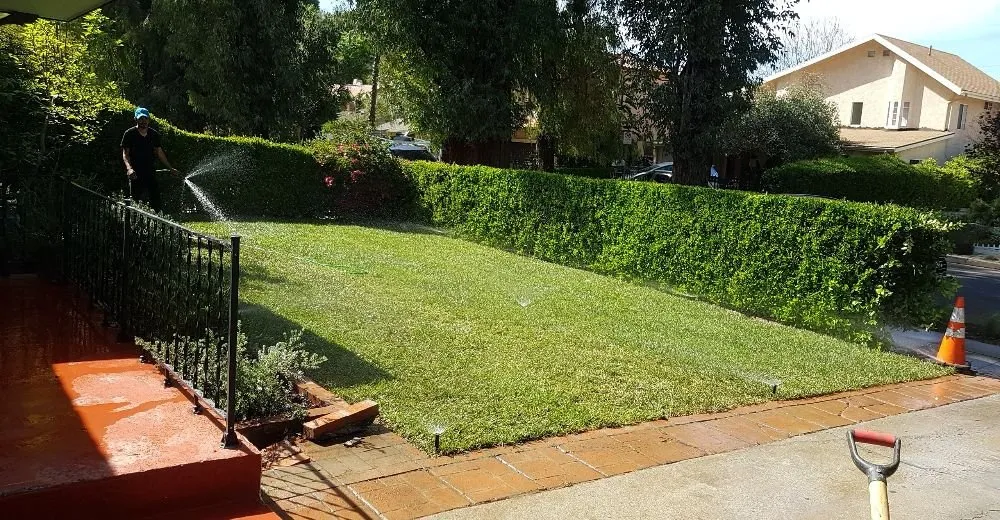 Custom outdoor landscaping in Panorama City, CA - Dominguez Gardening Maintenance
