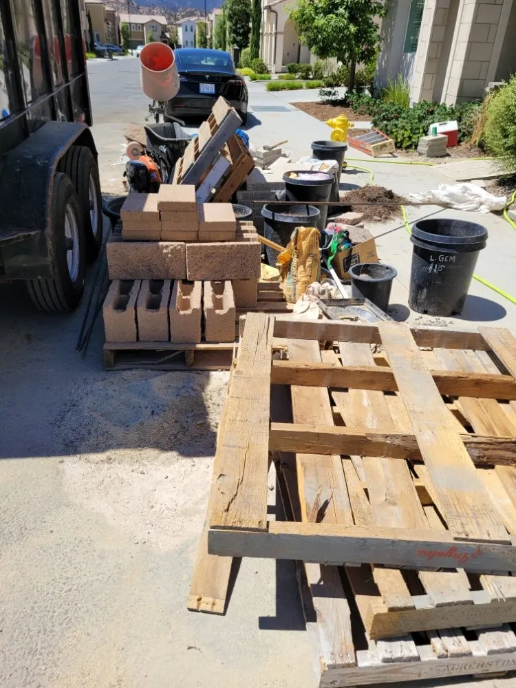 Custom landscape design in Panorama City, CA by Dominguez Gardening Maintenance