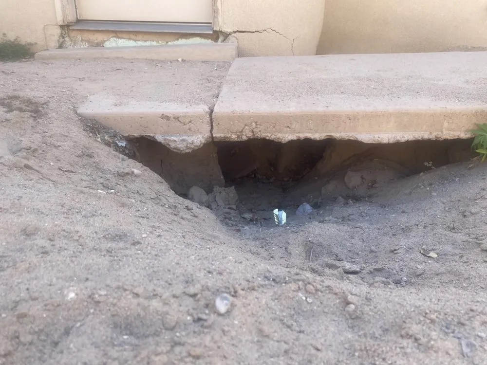 Reliable yard cleanup service with custom design in Rio Rancho, NM by Dominguez Landscaping