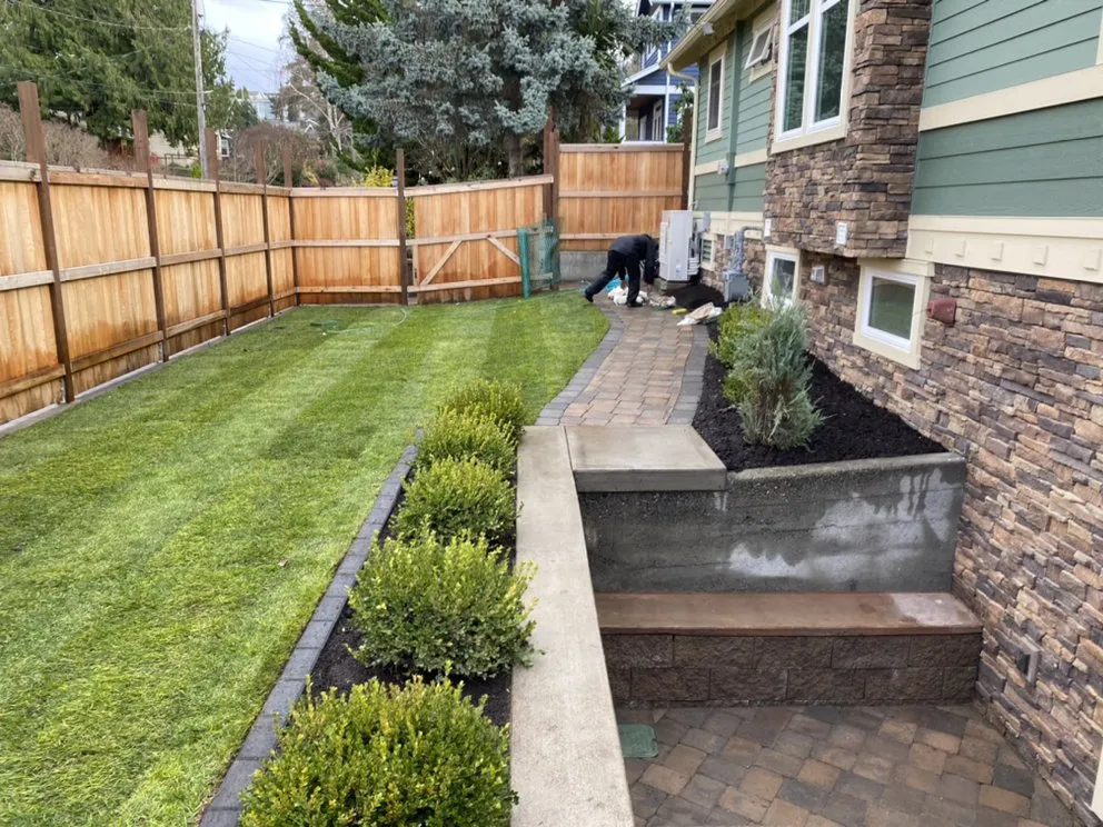 Local lawn care service for year-round maintenance in Tacoma, WA by Dominguez Landscaping Service