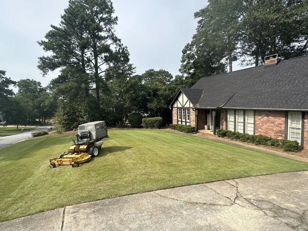 Top-rated lawn mowing service for residential properties across Columbus, GA - Dominguez Lawn & Landscape