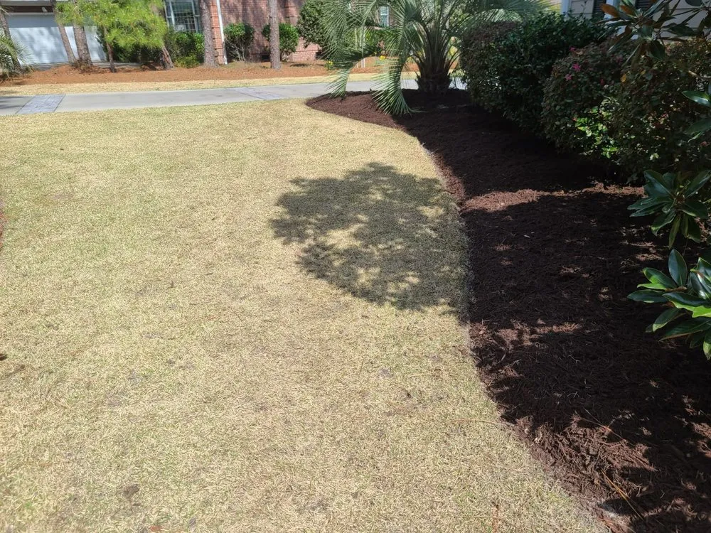 Trusted garden landscaping for homes in Calabash, NC by Dominguez Lawn Care