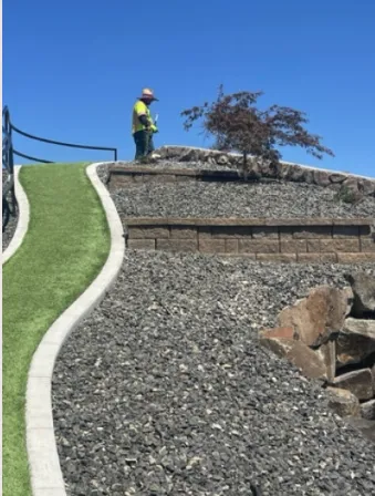 Affordable garden landscaping for year-round maintenance in Grandview, WA by Dominion Landscape Professionals