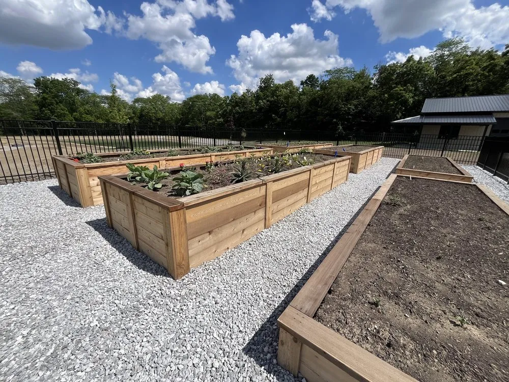 Custom garden landscaping for year-round maintenance across Englewood, OH - Dominion Lawn and Landscaping