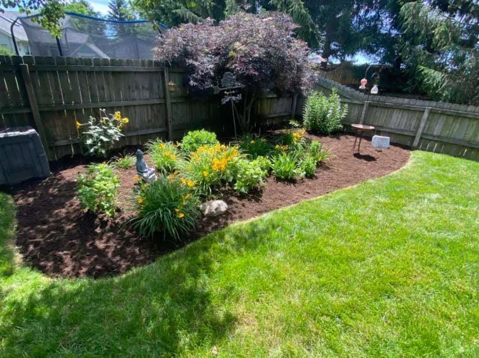 Custom outdoor landscaping for outdoor upgrades in Englewood, OH by Dominion Lawn and Landscaping