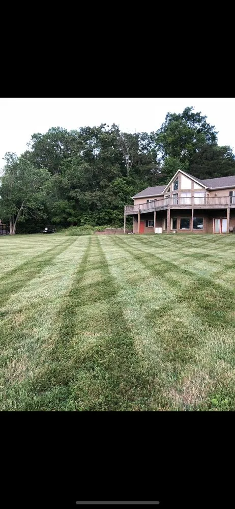 Expert lawn mowing service in Clinton, TN by Dominion Lawncare
