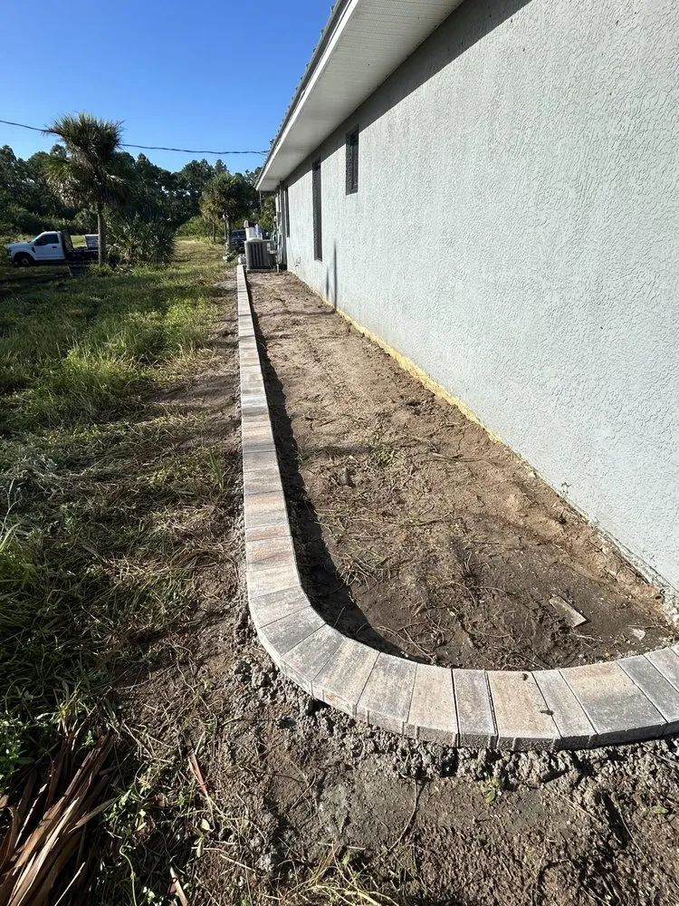 Professional garden landscaping for outdoor upgrades in Melbourne, FL by Dominion Pavers