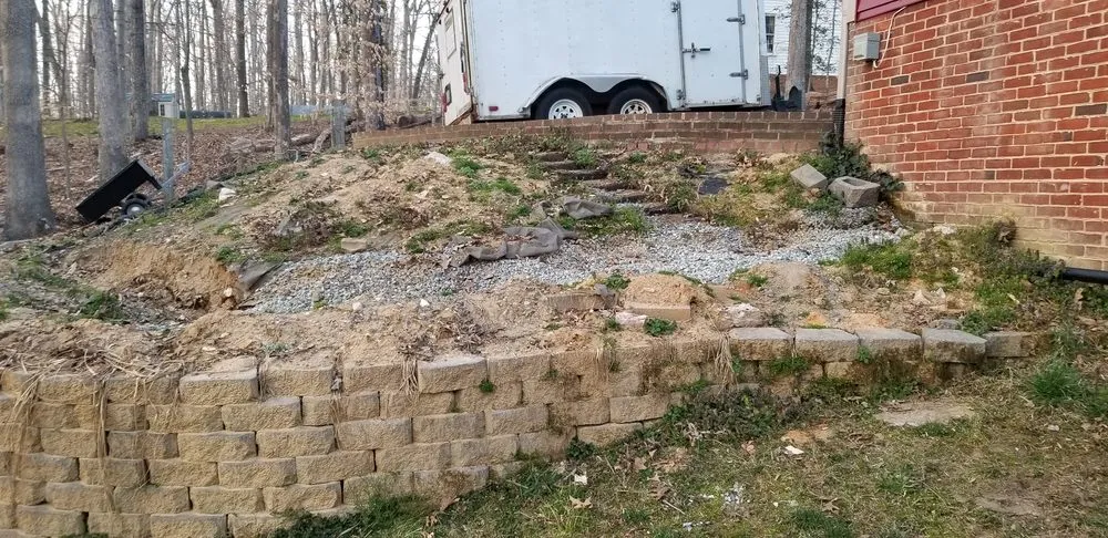 Affordable landscaping services with custom design in Centreville, VA by Dominion Services dba Dominion Hardscapes