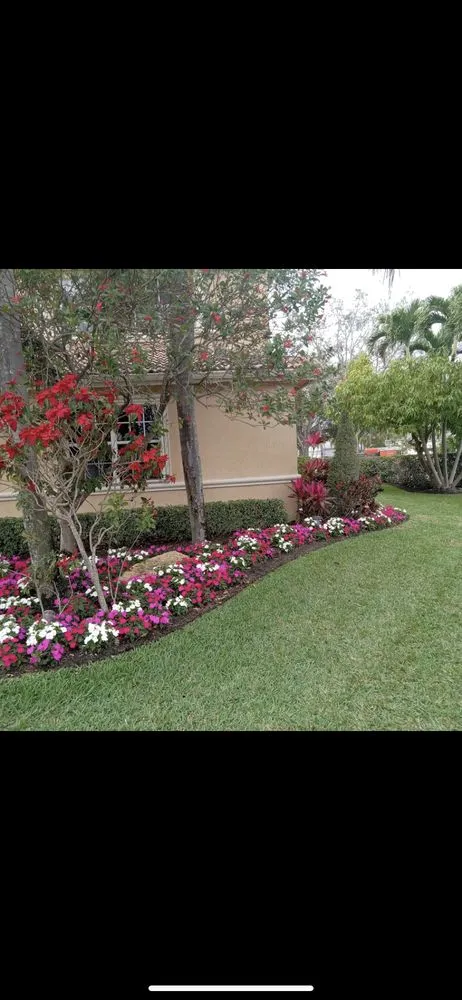 Affordable garden landscaping for homes across Pompano Beach, FL - Dominique Lawn Service