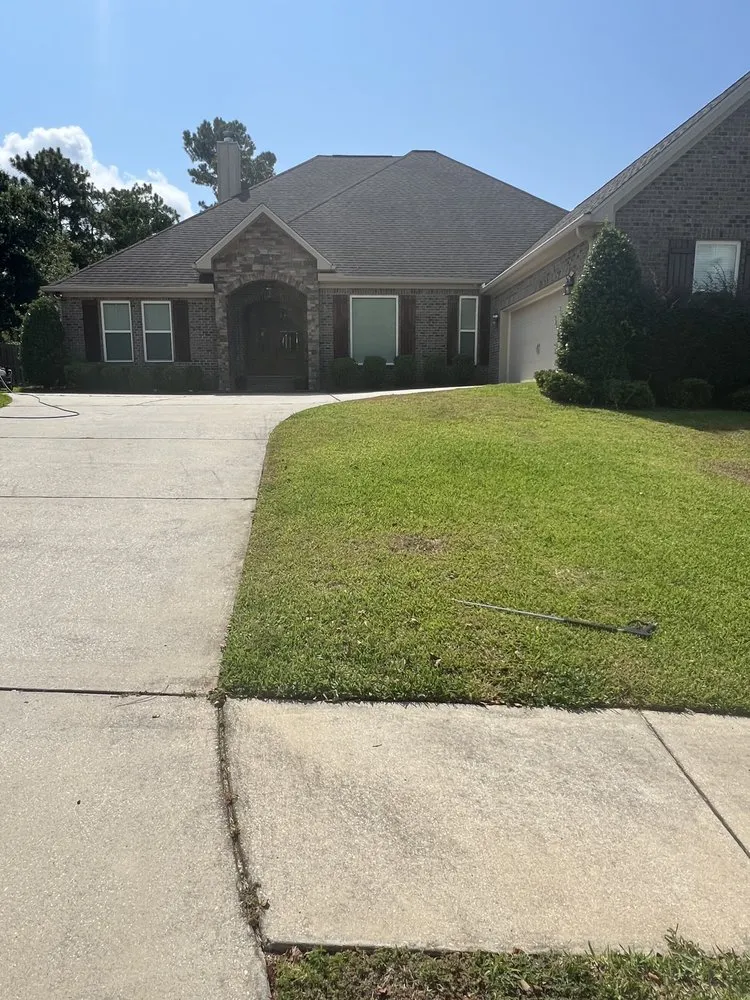 Trusted lawn mowing service for year-round maintenance in Daphne, AL by Dominos Lawn & Landscape