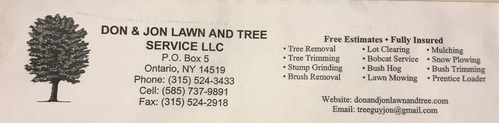 Professional lawn care service for homes in Ontario, NY by Don & Jon Lawn and Tree Service