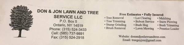 Don & Jon Lawn and Tree Service