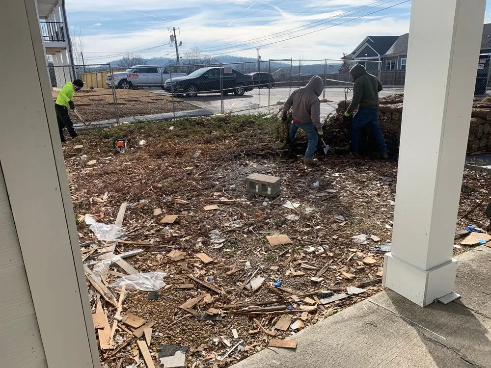 Expert yard cleanup service in Chattanooga, TN by Don Cele Landscaping