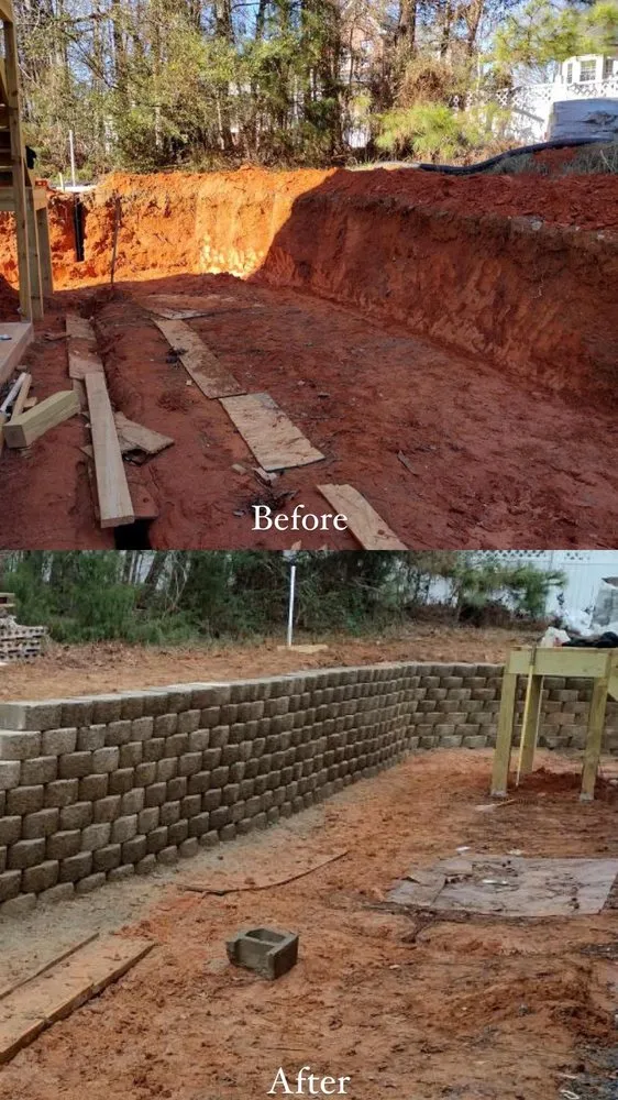 Custom landscaping services for beautiful yards in Clayton, NC by Don Landscaping