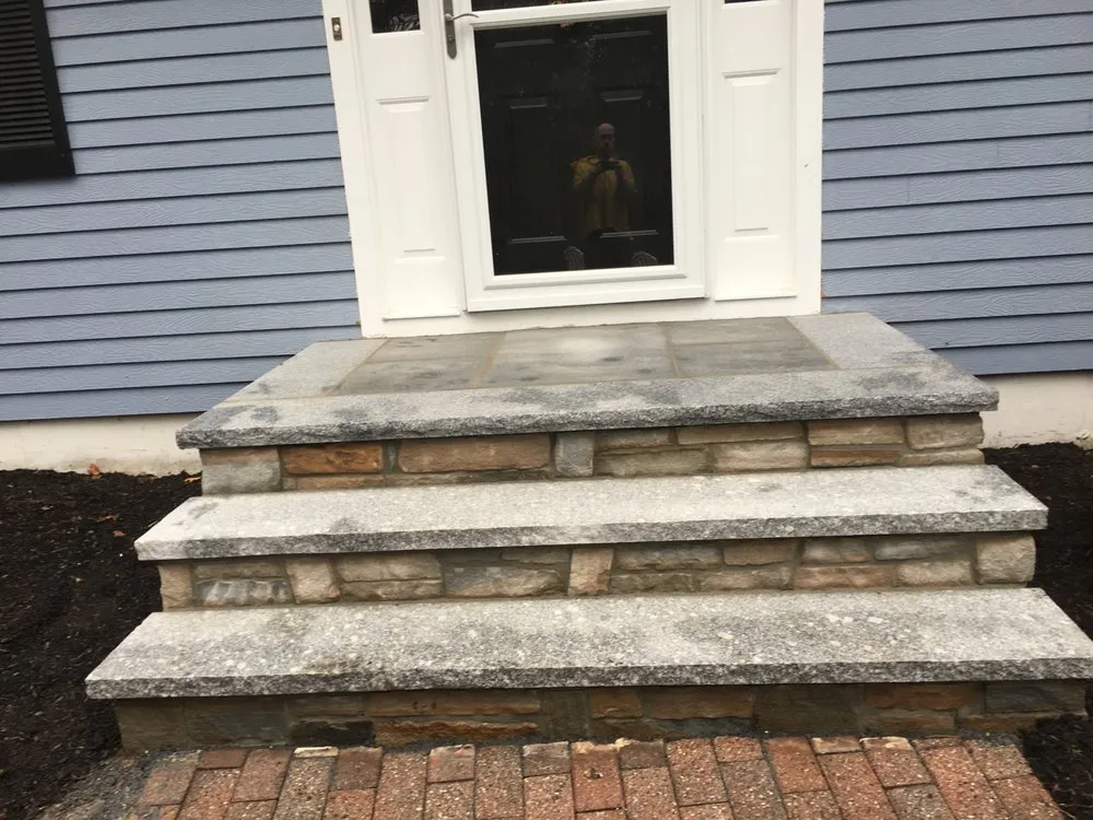 Expert landscaping services in Marshfield, MA by Don Regan Masonry